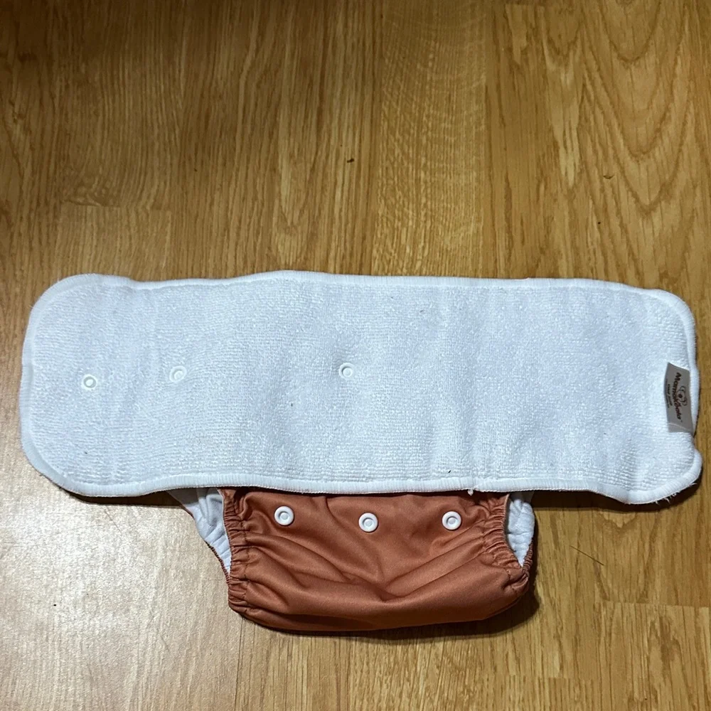 Orange Cloth Diaper